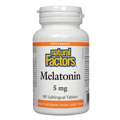 МЕЛАТОНИН ТАБЛ. 5МГ Х 90 NATURAL FACTORS