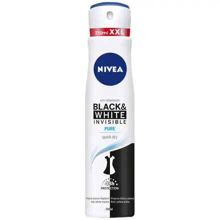НИВЕА MEN ДЕО СПРЕЙ XL INVIS.B&W FRESH 250ML