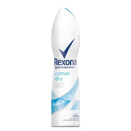 REXONA DEO COTTON DRY 150 ML