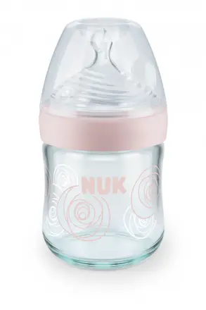 НУК Шише Nat.Sense Стъкло 120мл МИКС сил.