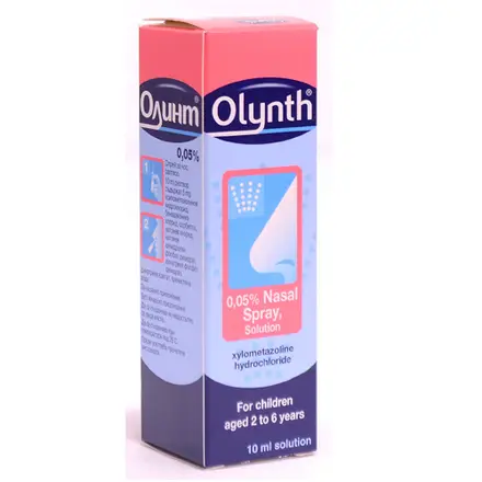 Олинт 0.05% спрей за нос