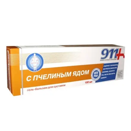 911 Пчелна отрова гел-балсам