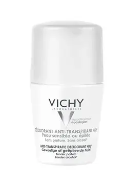 VICHY Рол-он дезодорант против изпотяване 48 часа без парфюм 50 мл