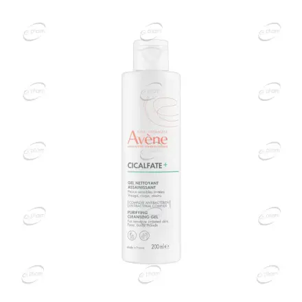 AVENE CICALFATE+ Почистващ измивен гел