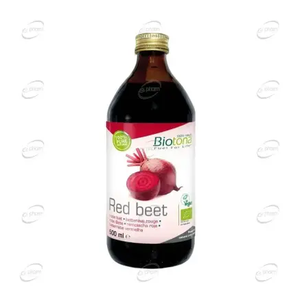 ЧЕРВЕНО ЦВЕКЛО сок концентрат BIOTONA