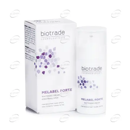 BIOTRADE MELABEL FORTE избелващ крем с тройно действие