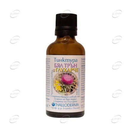 БЯЛ ТРЪН И ГЛУХАРЧЕ тинктура THALLODERMA