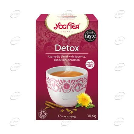 ДЕТОКС филтър Yogi Tea