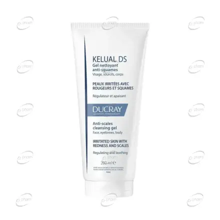 DUCRAY KELUAL DS Почистващ гел против сквами