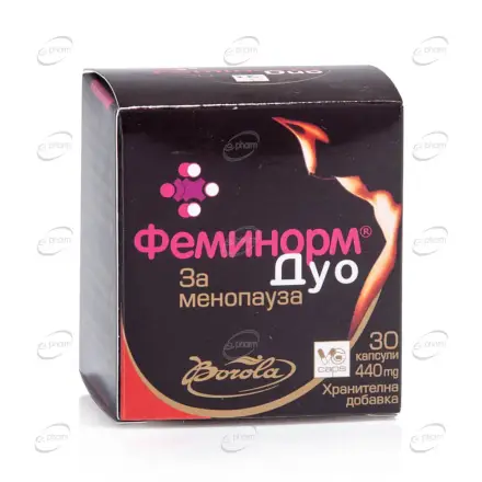 ФЕМИНОРМ ДУО капсули Borola