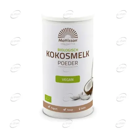 КОКОСОВО МЛЯКО пудра Mattisson Healthstyle