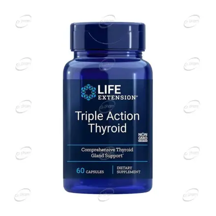 TRIPLE ACTION THYROID капсули Life Extension