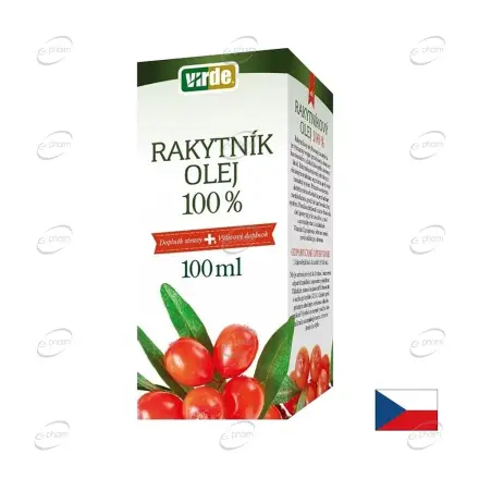 МАСЛО ОТ ОБЛЕПИХА + ВИТАМИН E Virde