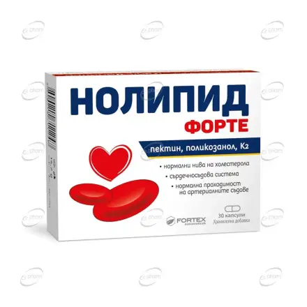 НОЛИПИД ФОРТЕ капсули FORTEX