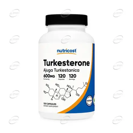 ТУРКЕСТЕРОН капсули Nutricost