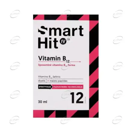 Smart Hit IV Витамин B12 капки VALENTIS