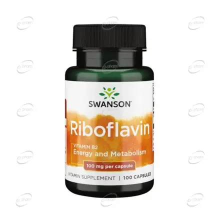 VITAMIN B-2 капсули SWANSON