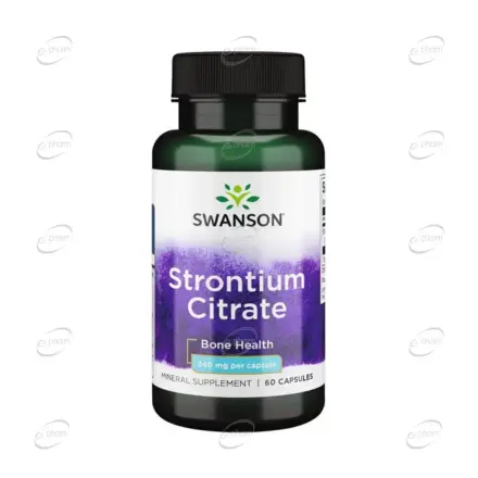 STRONTIUM CITRATE капсули SWANSON