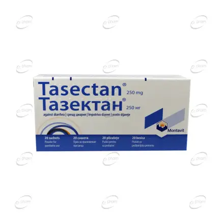 ТАЗЕКТАН при диария за кърмачета и деца 250 мг