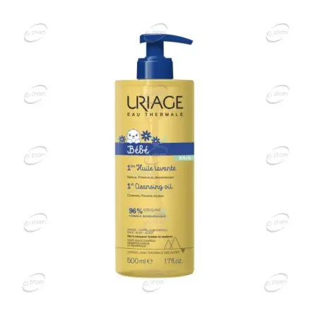 URIAGE BEBE Измиващо защитно гел-олио
