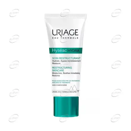 URIAGE HYSEAC HYDRA Хидратираща реструктурираща грижа за раздразнена мазна кожа