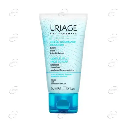 URIAGE GELLE GOMMANTE DOUCEURE Нежен ексфолиант за лице