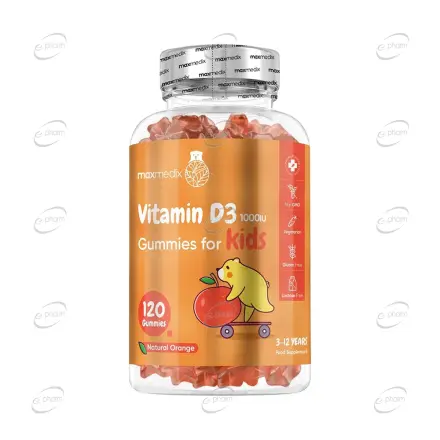 ВИТАМИН D3 1000 IU желирани таблетки WeightWorld