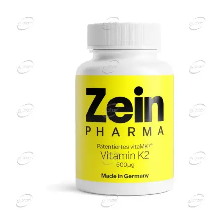 ВИТАМИН К2 500 mcg капсули Zein Pharma