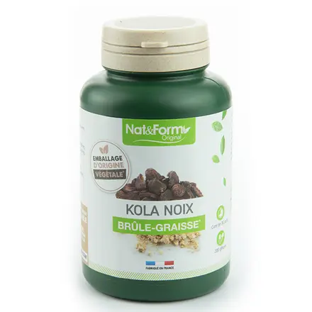 Кола (ядки) 330 mg х 200 капсули, Nat&Form