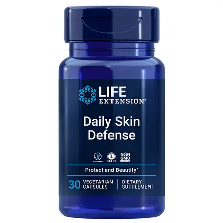 Daily Skin Defense / Формула за Кожа, 30 капсули, Life Extension