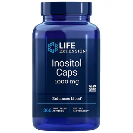 Inositol / Инозитол 1000 mg 360 V капсули Life Extension
