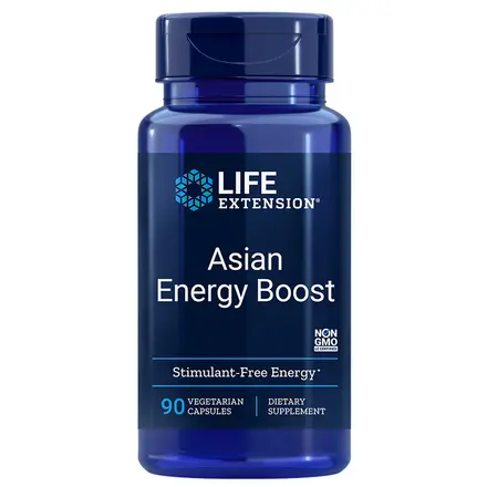 Ginseng Energy Boost / Азиатски Женшен 200 mg 30 V- капсули LIfe Extension