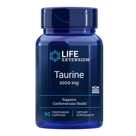 Taurine / Таурин 1000 mg, 90 V- капсули Life Extension