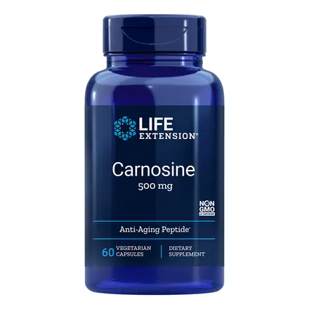 Carnosine / Л-Кaрнозин 500 mg 60 V- капсули Life Extension