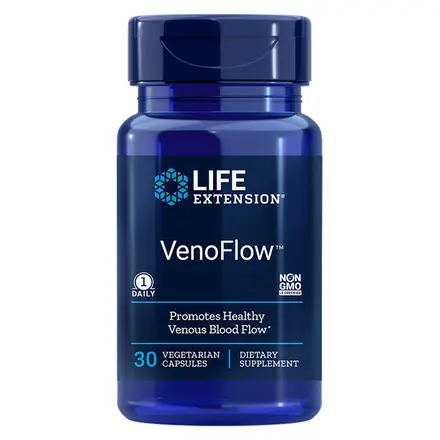 Кръвоносни съдове VenoFlow™ / Пикногенол + Натокиназа 30 капсули, Life Extension