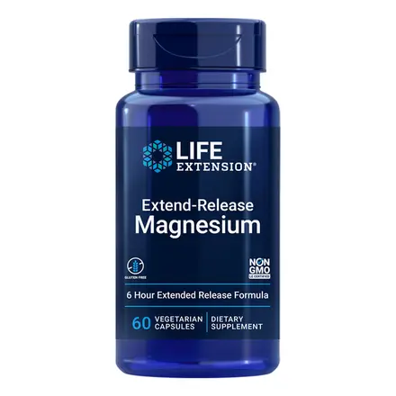 Extend-Release Magnesium/ Магнезий 250 mg 60 капсули с удължено освобождаване, Life Extension