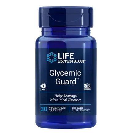 Glycemic Guard™ Формула за нормален глюкозен метаболизъм, 30 V капсули, Life Extension