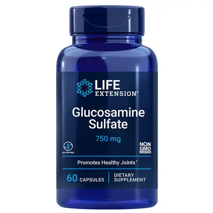 Glucosamine Sulfate/ Глюкозамин сулфат, 60 капсули, Life Extension
