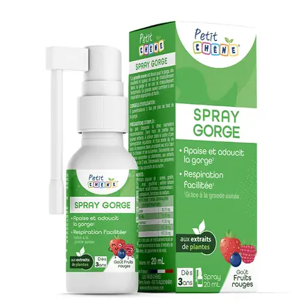 Спрей за гърло Petit Chene за деца x 20 ml, Les Trois Chenes