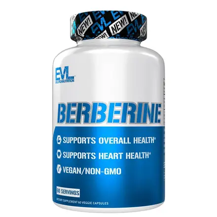 Берберин 500 mg х 60 капсули, Evlution Nutrition