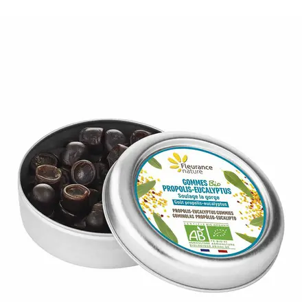 Прополис + евкалипт Гъми, БИО, желирани таблетки, 35 g, Fleurance Nature