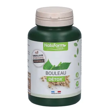 Бяла бреза (лист) 200 mg х 200 капсули, Nat&Form