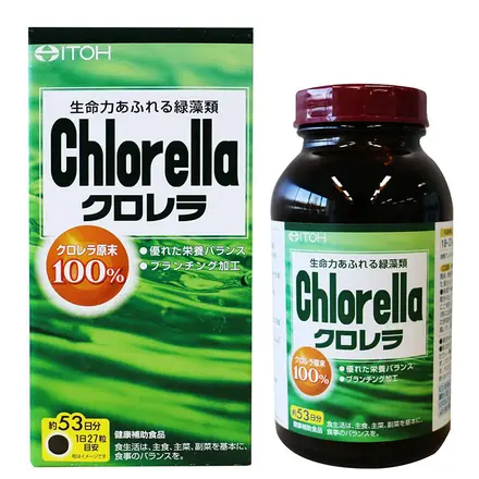 Хлорела 200 mg x 1440 таблетки, Itoh Kanpo