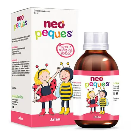 Сироп за деца с пчелно млечице, спирулина и калций и витамин D3 x 150 ml, Neovital Health