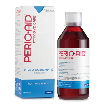 DENTAID вода за уста PERIOAID Intensive Care 0.12% CHX + 0.05% CPC 500 ml