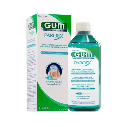 Gum вода за уста Paroex 0.06% хлорхексидин; 500 ml