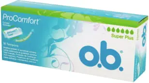 O.B. дамски тампони Pro Comfort Super plus 16 бр. кутия