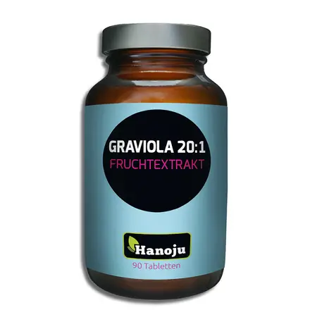 Graviola/ Гравиола (екстракт от плод) 400 mg x 180 таблетки, HANOJU