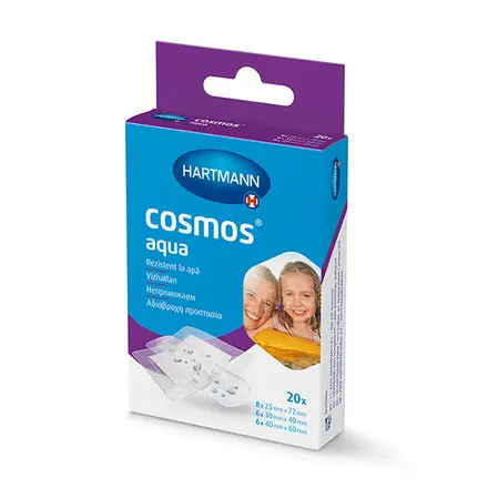 Hartmann, Cosmos Aqua, 20 pcs /Хартманн Космос Аква, 3 размера, 20 бр