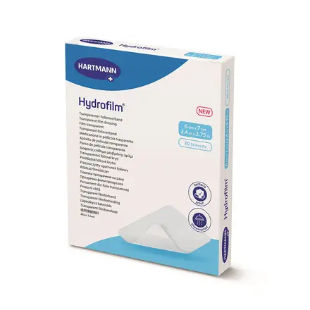 Hartmann Hydrofilm / Хартманн Хидрофилм - прозрачна самофиксираща се превръзка x 10